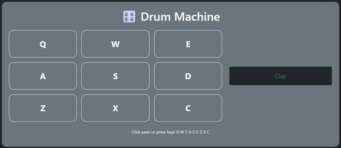 Drum Machine Screenshot